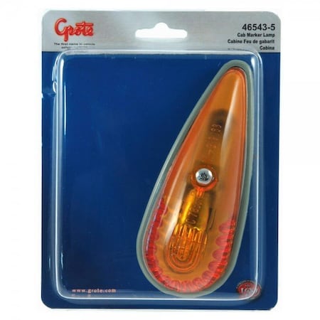 Grote Clr/Mkr Lamp-Yellow-Retail Pack, 46543-5 46543-5